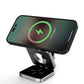 100W 3 in 1 Magnetic Wireless Charger Stand Pad Foldable for iPhone AirPods Fast Charging Dock Station